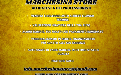 MARCHESINASTORE – Professionalita’, affidabilita’ e competenza!